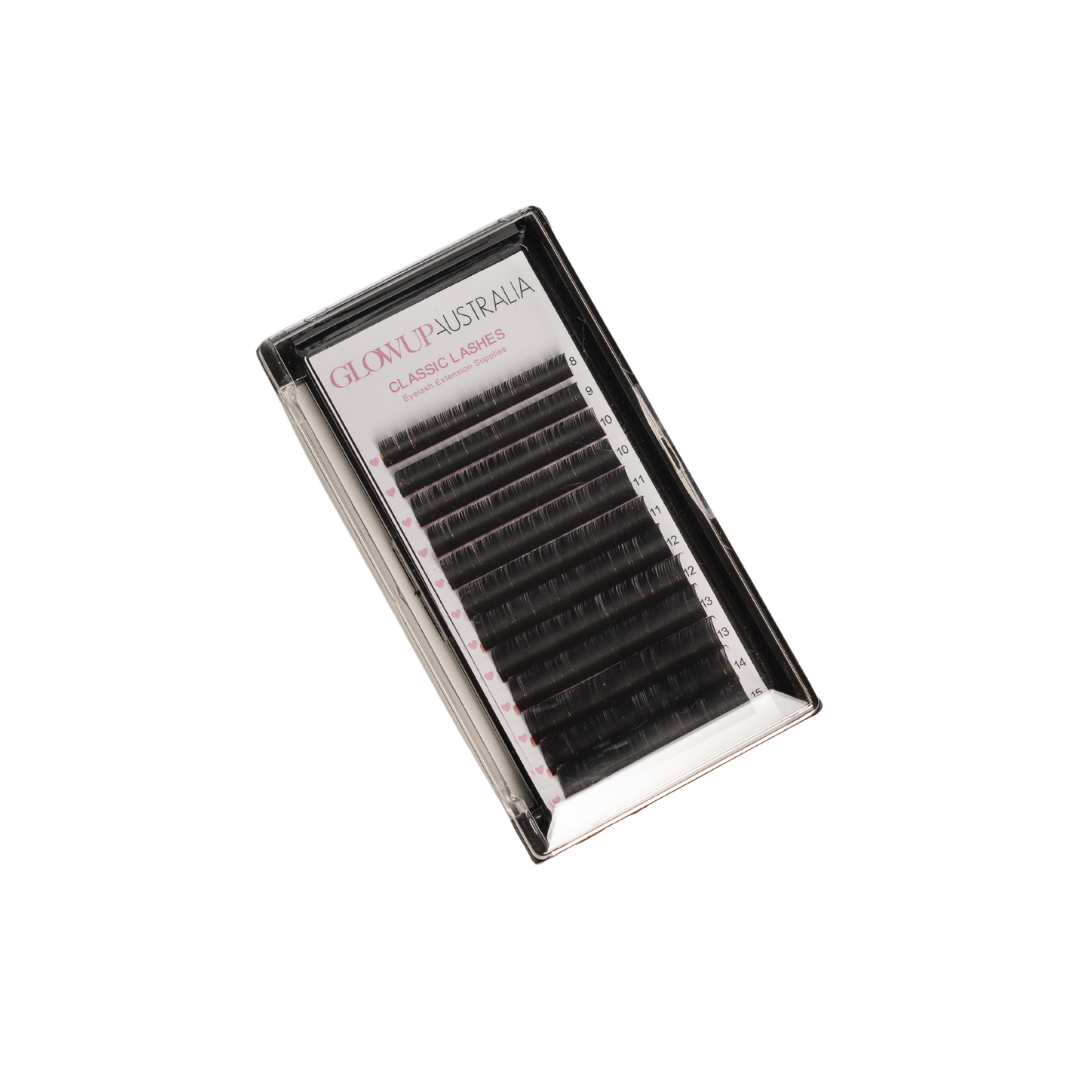 Classic Lash Extensions Tray | 0.15 D Curl Mixed (8–15mm)