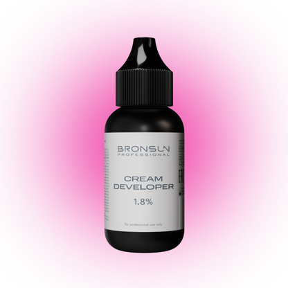 BRONSUN - CREAM DEVELOPER 1.8%  – For Brow & Lash Dye