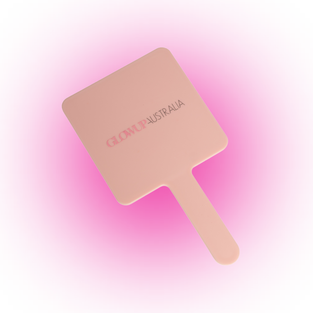 Lash & Brow Hand Mirror | Eyelash Extension Aftercare Mirror