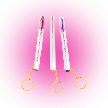 Lash Wand Holder Keychain | Eyelash Extension Brush Holder