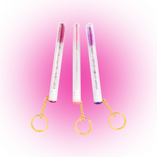 Lash Wand Holder Keychain | Eyelash Extension Brush Holder