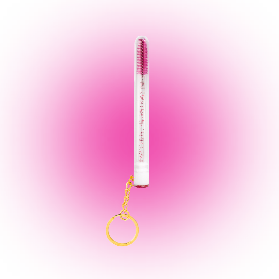Lash Wand Holder Keychain | Eyelash Extension Brush Holder