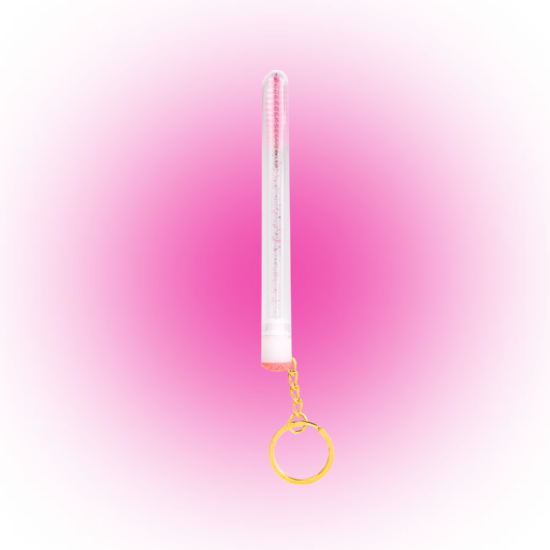 Lash Wand Holder Keychain | Eyelash Extension Brush Holder