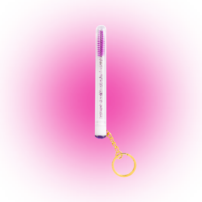 Lash Wand Holder Keychain | Eyelash Extension Brush Holder