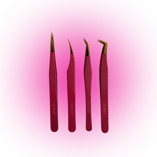 Lash Tweezers - Pink Collection