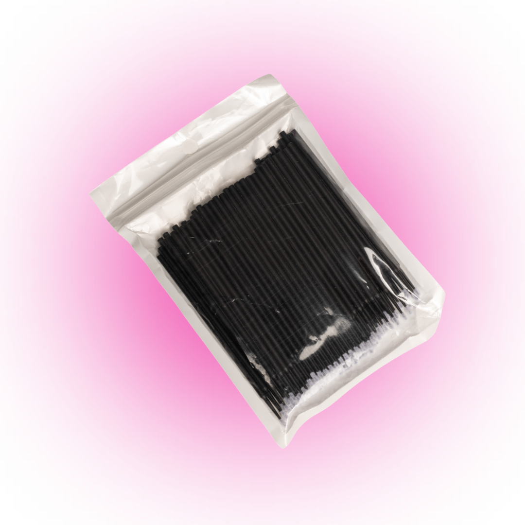 Micro Brushes | Lash & Brow Application Brushes (100 Pack)