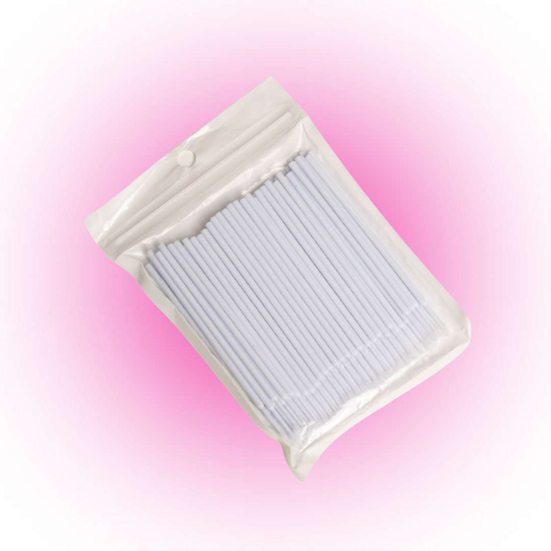 Micro Brushes | Lash & Brow Application Brushes (100 Pack)