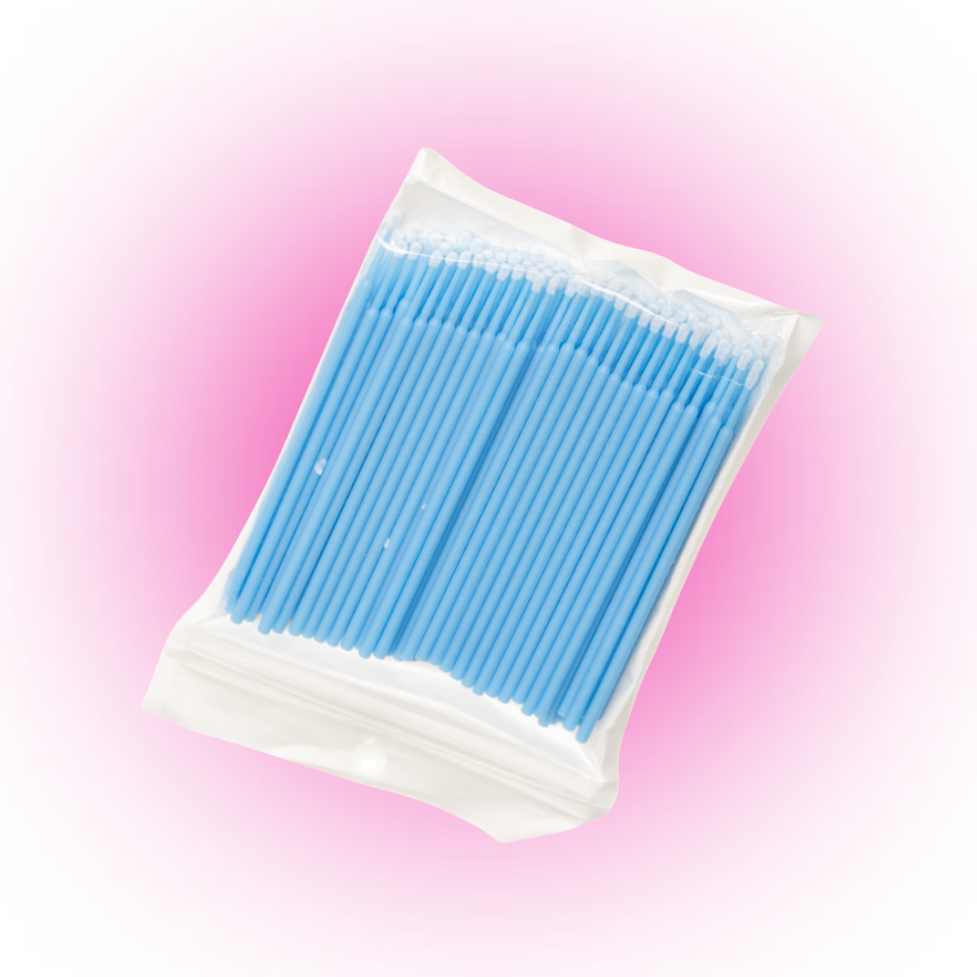 Micro Brushes | Lash & Brow Application Brushes (100 Pack)