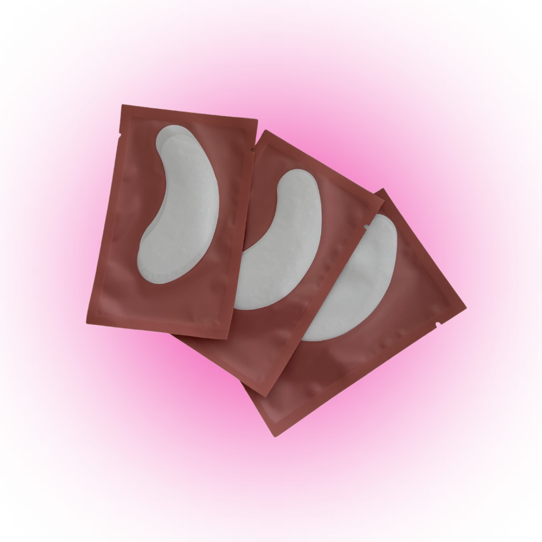Latex-Free Eye Pads | Lash Extension Gel Eye Pads (50 Pairs)